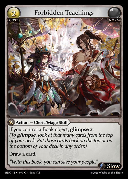 [Norm] Forbidden Teachings [RDO-079-C]