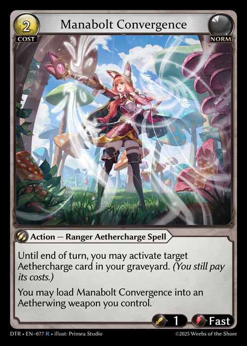 [Norm] Manabolt Convergence FOIL [DTR-077-R]