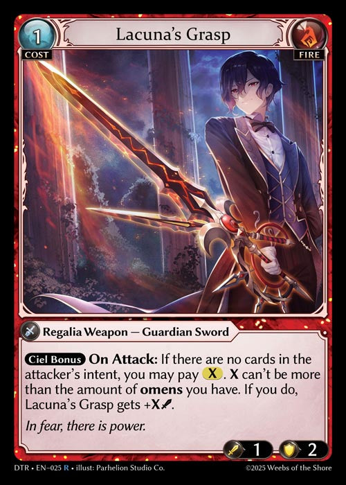 [Fire] Lacuna's Grasp FOIL [DTR-025-R]