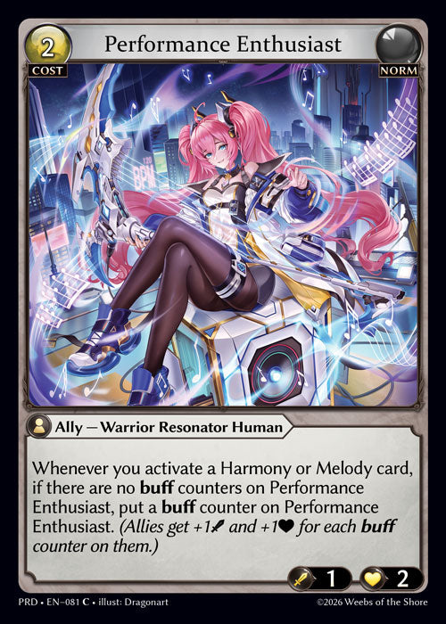 [Norm] Performance Enthusiast [PRD-081-C]