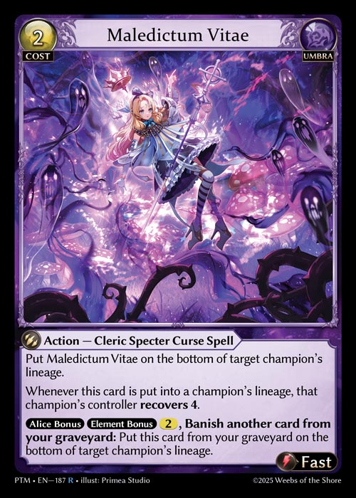 [Umbra] Maledictum Vitae [PTM-187-R]
