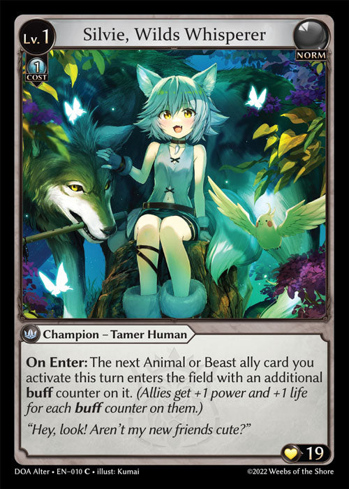 [Norm] Silvie, Wilds Whisperer [DOA Alter-010-C]