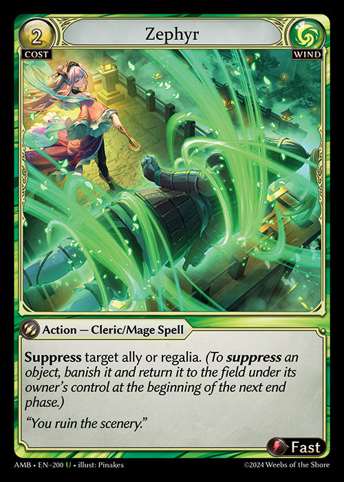 [Wind] Zephyr FOIL [AMB-200-U]