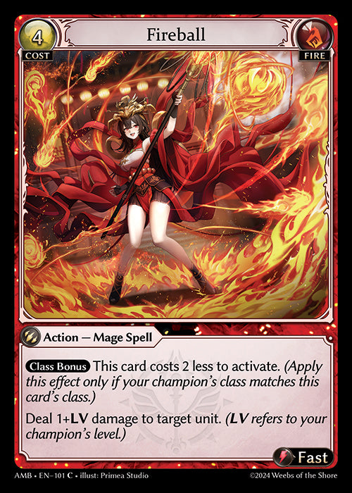 [Fire] Fireball FOIL [AMB-101-C]