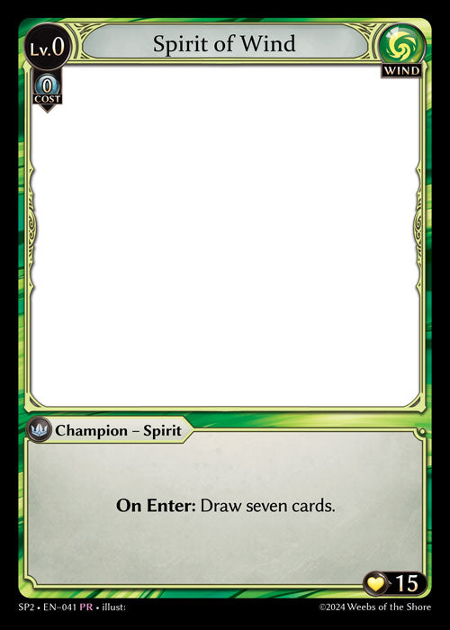 [Wind] Spirit of Wind PR [SP2 041-PR]