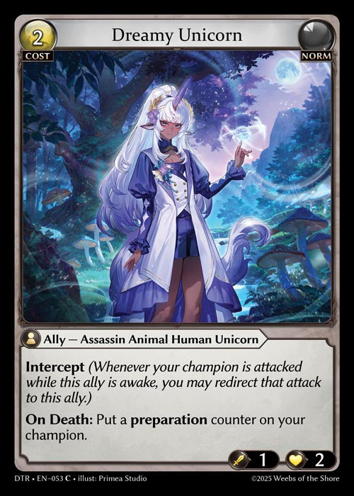 [Norm] Dreamy Unicorn FOIL [DTR-053-C]