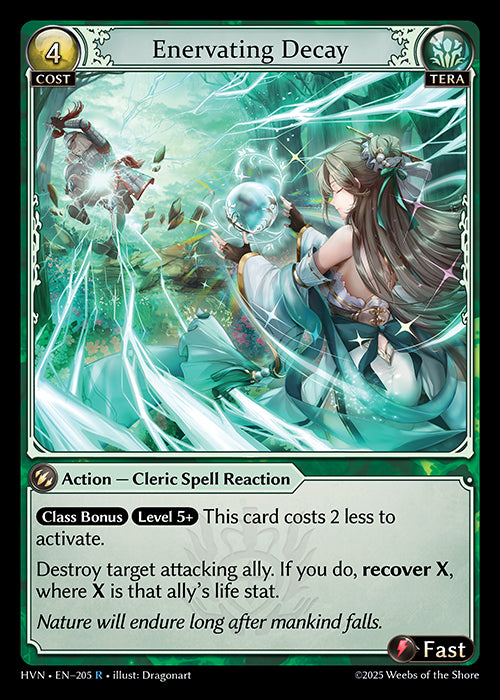 [Tera] Enervating Decay FOIL [HVN-205-R]