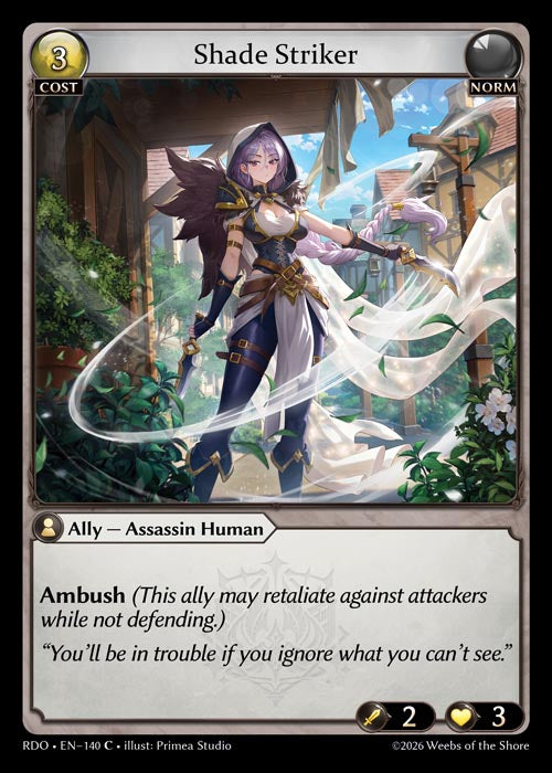 [Norm] Shade Striker FOIL [RDO-140-C]