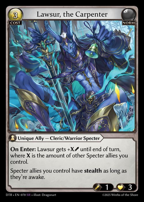 [Norm] Lawsur, the Carpenter [DTR-070-SR]