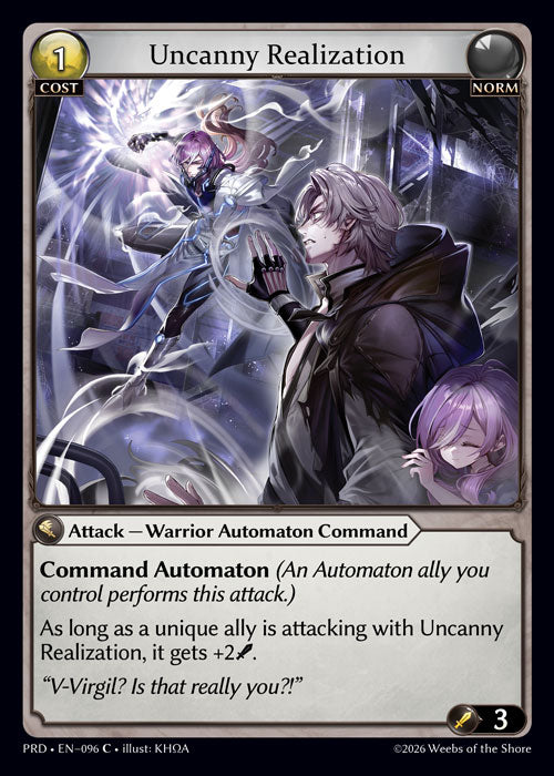 [Norm] Uncanny Realization FOIL [PRD-096-C]
