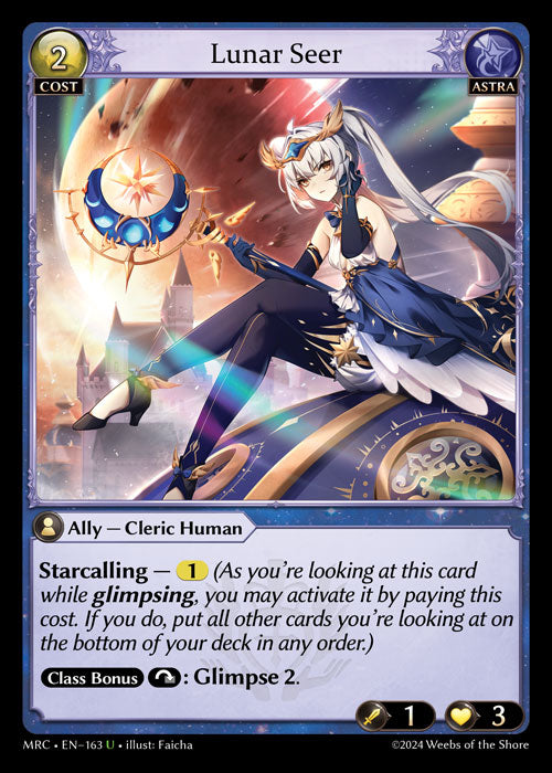 [Astra] Lunar Seer FOIL [MRC-163-U]