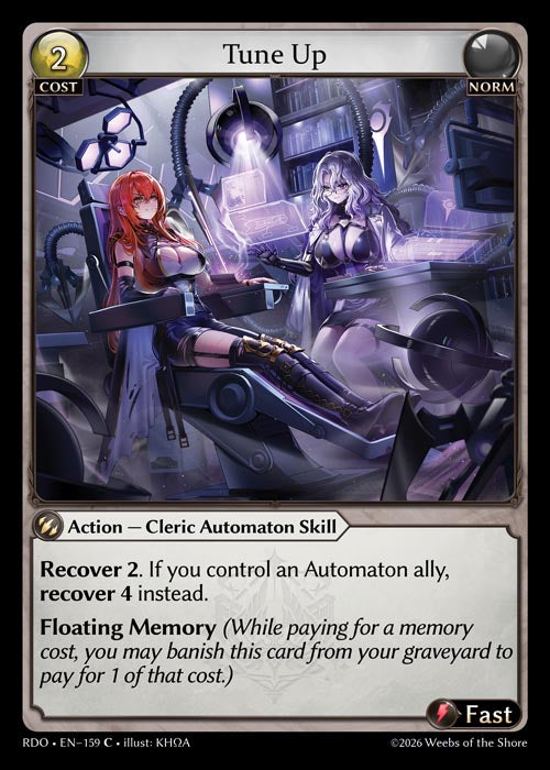[Norm] Tune Up CURIO FOIL [RDO-159-C]