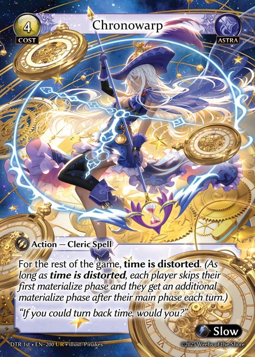 [Astra] Chronowarp [DTR 1st-200-UR]
