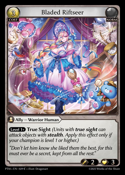 [Norm] Bladed Riftseer FOIL [PTM-029-C]